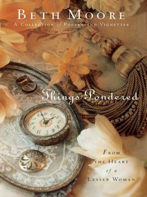 cover image of Things Pondered